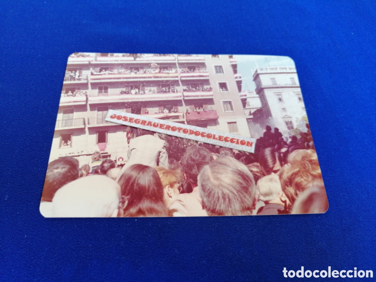 Alte Fotografie: VALENCIA VIRGEN DESAMPARADOS PROCESION FOTOGRAF&Iacute;A ANTIGUA SIGLO PASADO