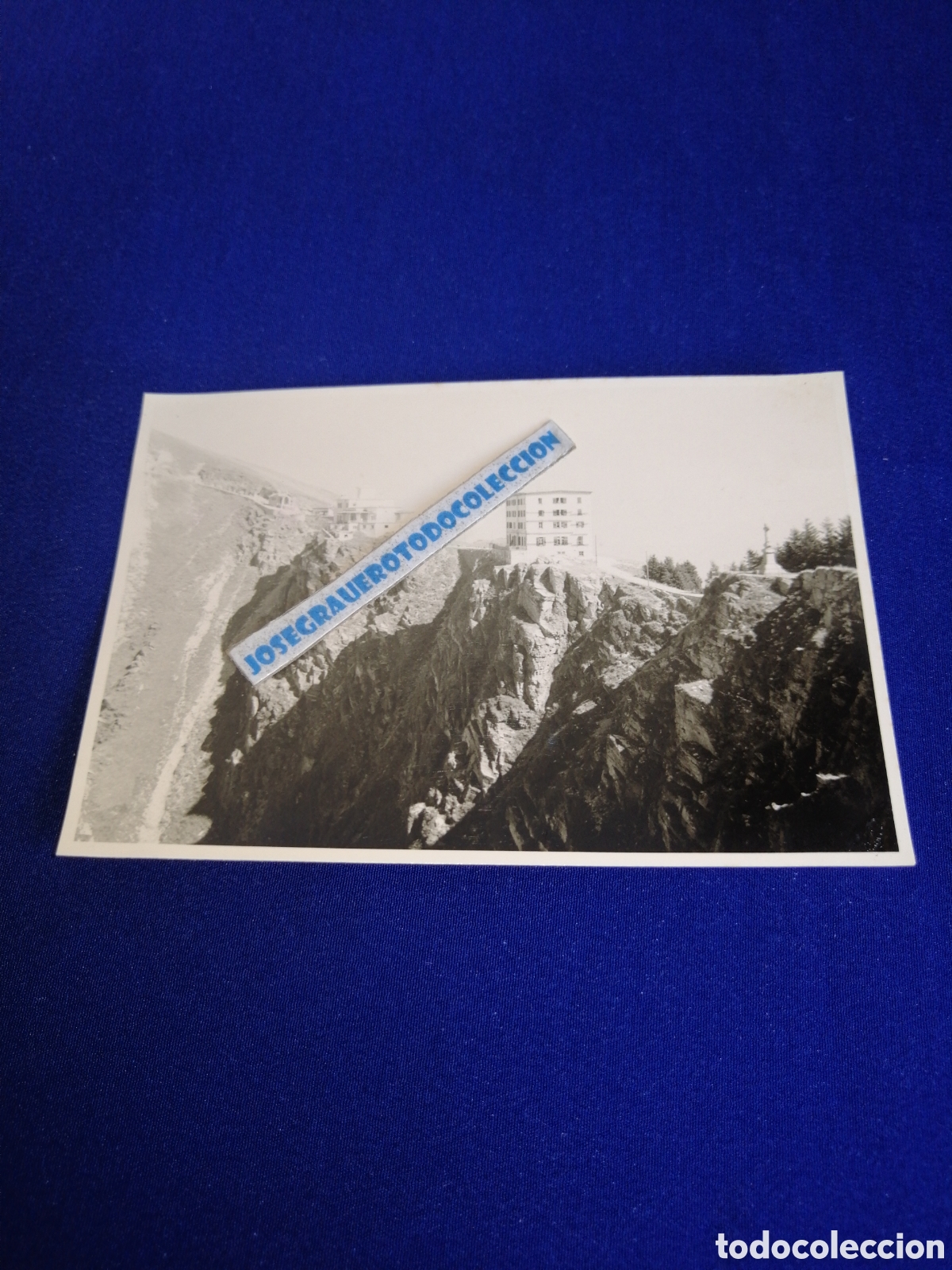 Fotograf&iacute;a antigua: SUIZA (MONTE GENEROSO) HOTEL KULM FOTOGRAF&Iacute;A ANTIGUA SIGLO PASADO