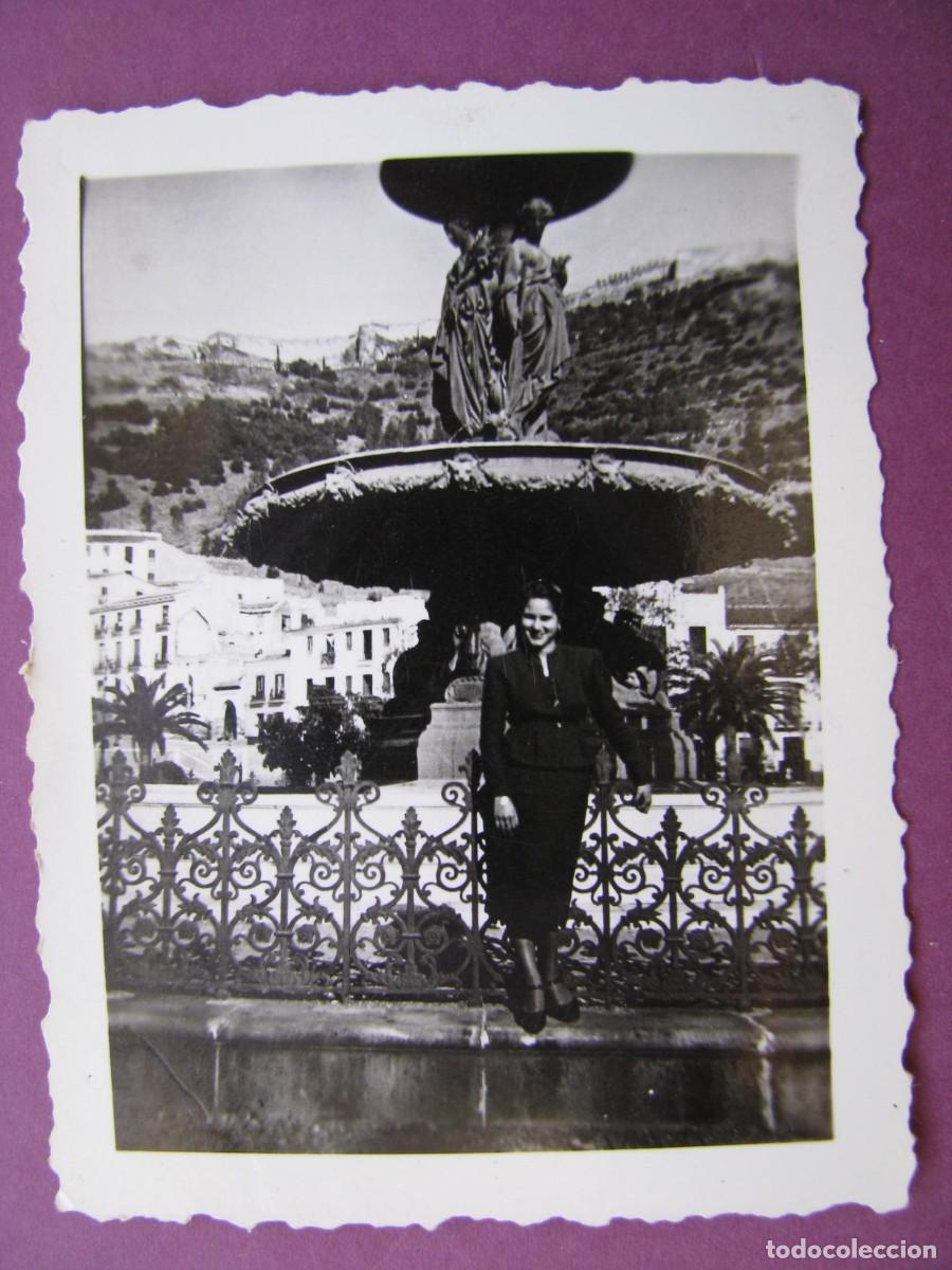 Antique Photography: PEQUE&Ntilde;A FOTO DE MALAGA. FINALES DE LOS A&Ntilde;OS 1940 PRINCIPIO 1950. 6,5X5 CM