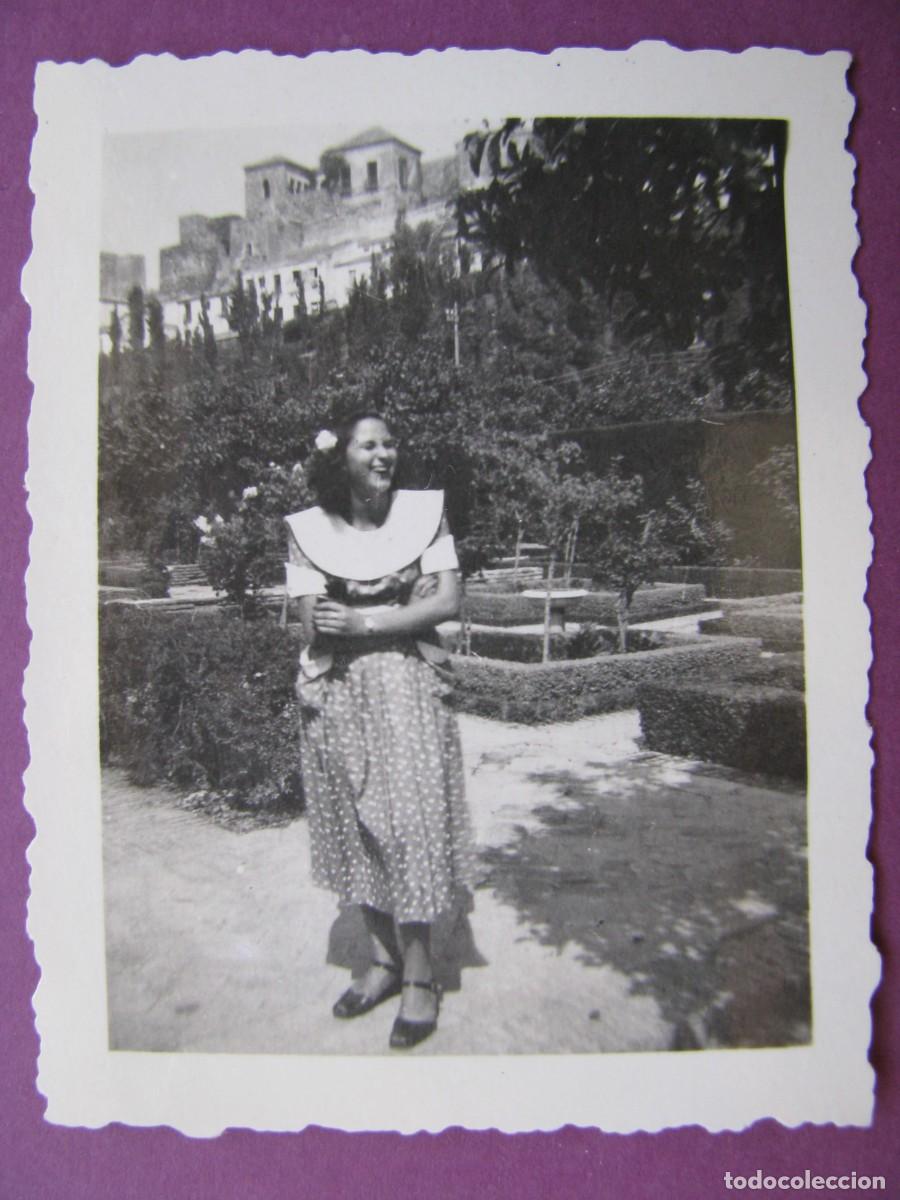 Antique Photography: PEQUE&Ntilde;A FOTO DE MALAGA. FINALES DE LOS A&Ntilde;OS 1940 PRINCIPIO 1950. 6,5X5 CM