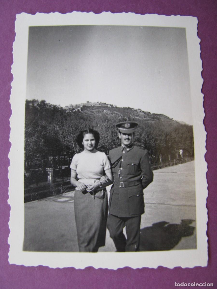 Fotograf&iacute;a antigua: PEQUE&Ntilde;A FOTO DE MALAGA. FINALES DE LOS A&Ntilde;OS 1940 PRINCIPIO 1950. 6,5X5 CM