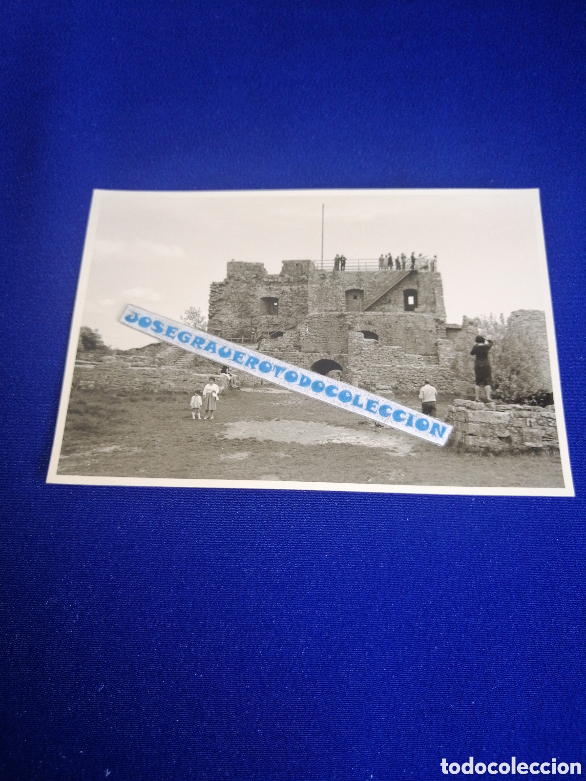 Fotograf&iacute;a antigua: KUSSABURG (ALEMANIA) CASTILLO A&Ntilde;O 1961 FOTOGRAF&Iacute;A ANTIGUA SIGLO PASADO