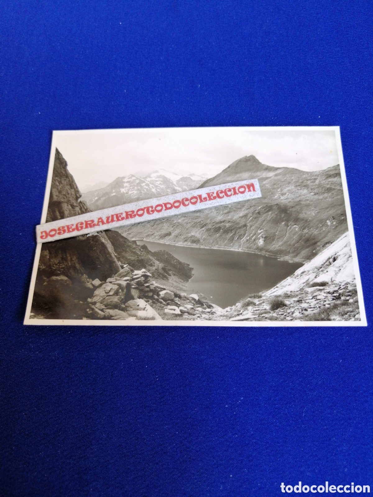 Fotograf&iacute;a antigua: SUIZA - SAN GOTARDO - LAGO DELLA SELLA