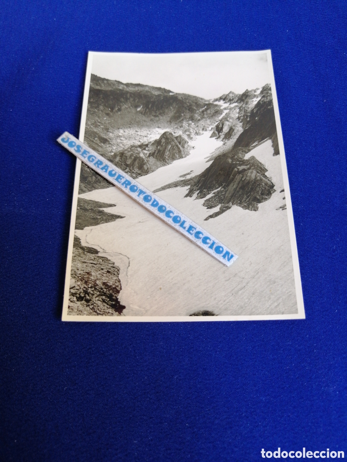 Fotograf&iacute;a antigua: SUIZA ALPES ALPINISMO FOTOGRAF&Iacute;A ANTIGUA SIGLO PASADO SELLO FOTOGR&Aacute;FICO