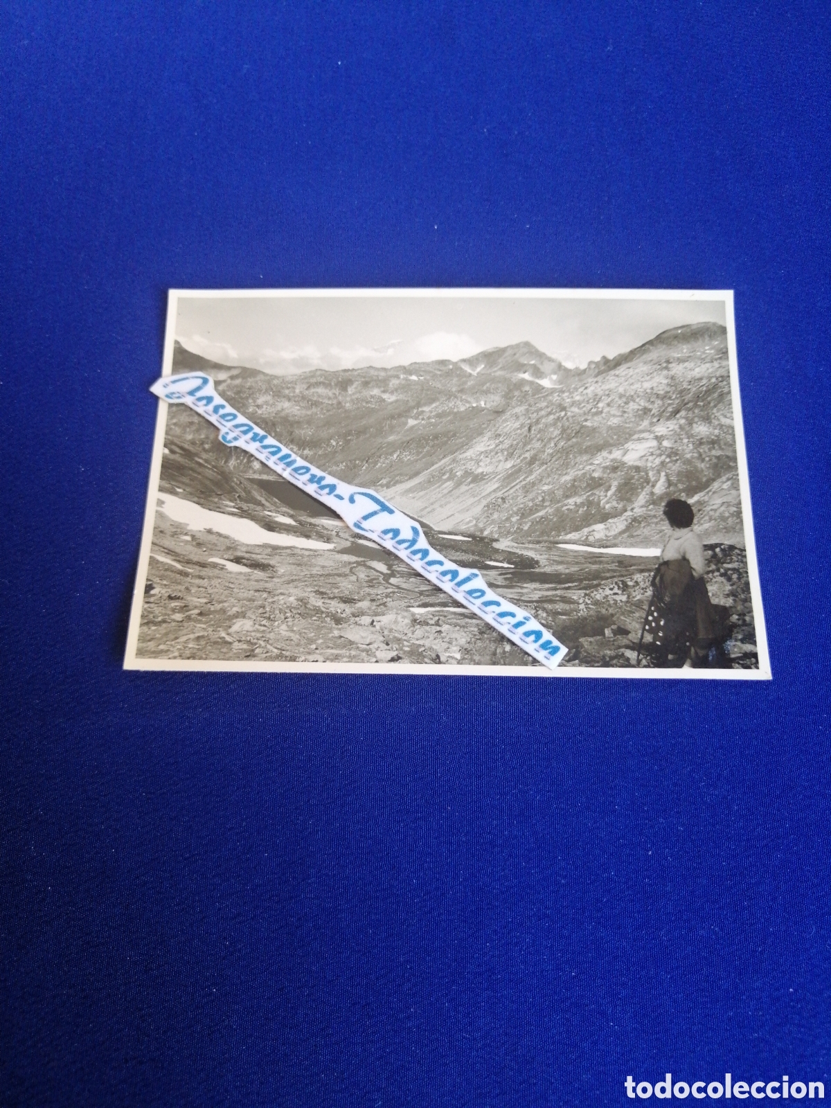 Fotograf&iacute;a antigua: SUIZA - PASSO PREVAT - ALPINISTAS - ALPINISTAS FOTOGRAF&Iacute;A ANTIGUA SIGLO PASADO