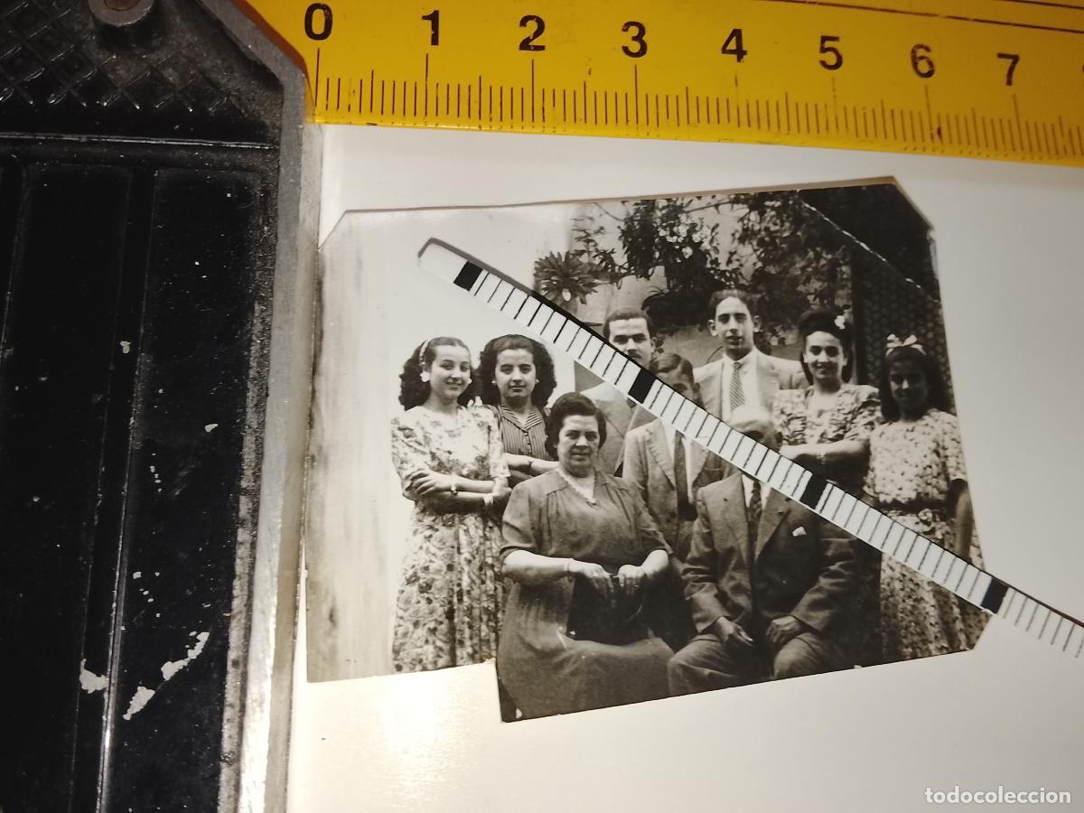 Fotografia antica: FOTOGRAFIA ANTIGUA FAMILIA VEJER - UBRIQUE - CADIZ - REUNION FAMILIAR 1946