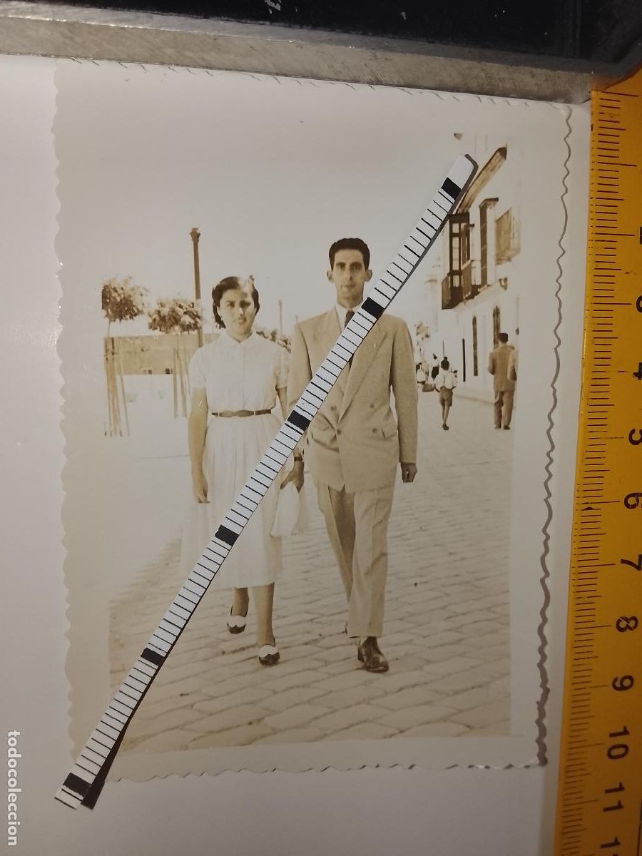 Fotograf&iacute;a antigua: FOTOGRAFIA ANTIGUA FAMILIA VEJER - UBRIQUE - CADIZ - JOVENES ELEGANTES