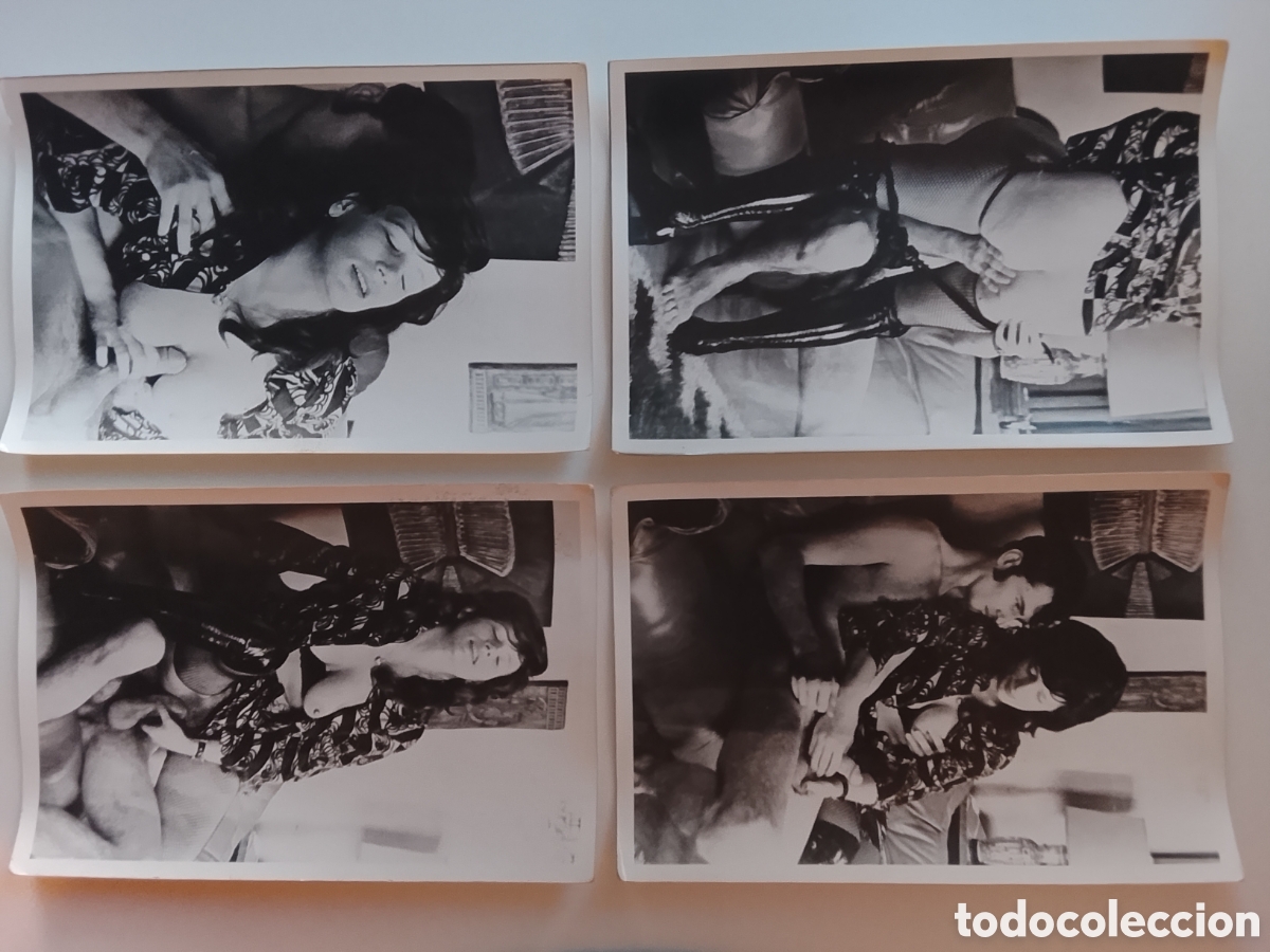 Fotograf&iacute;a antigua: Lot of 27 Vintage Black & White Erotic Photographs &ndash; c. 1960s&ndash;1970s