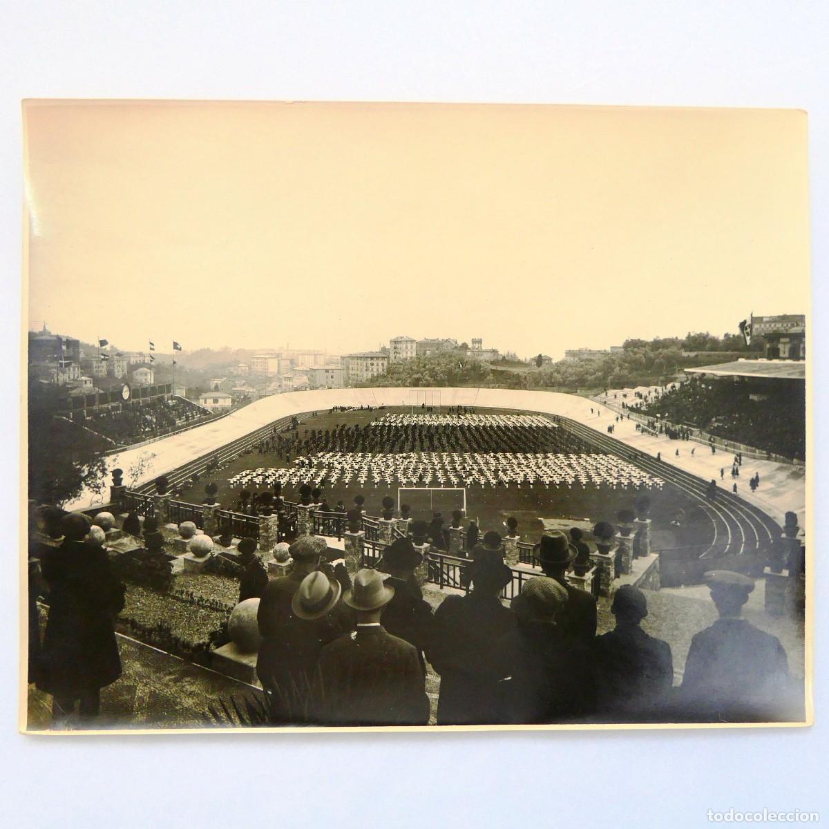 Fotograf&iacute;a antigua: Grande Fotografia Epoca Fascista - Inaugurazione / Saggio Ginnico allo Stadio del Littoriale