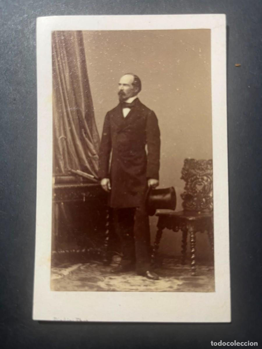 Fotograf&iacute;a antigua: Fotograf&iacute;a antigua del general carlista Ram&oacute;n Cabrera