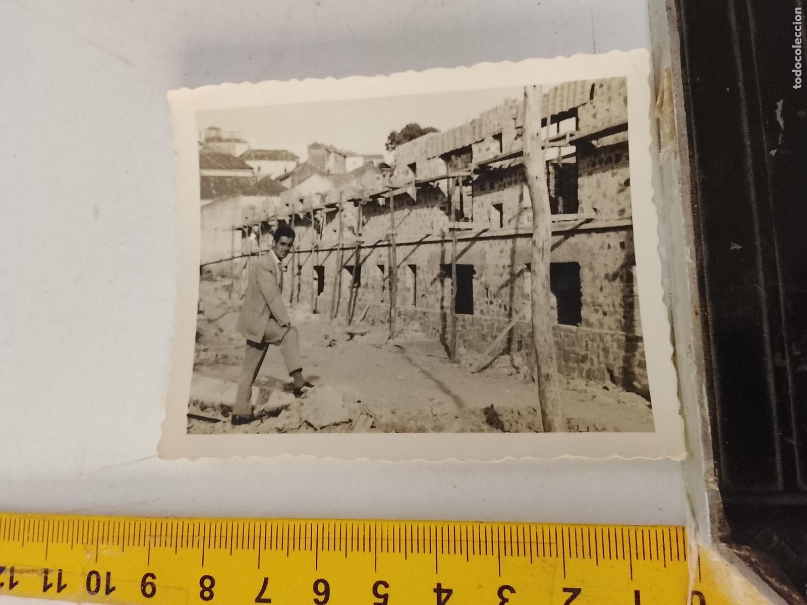 Antique Photography: FOTOGRAFIA ANTIGUA FAMILIA VEJER - UBRIQUE - CADIZ - FOTOS OBRAS RUINAS