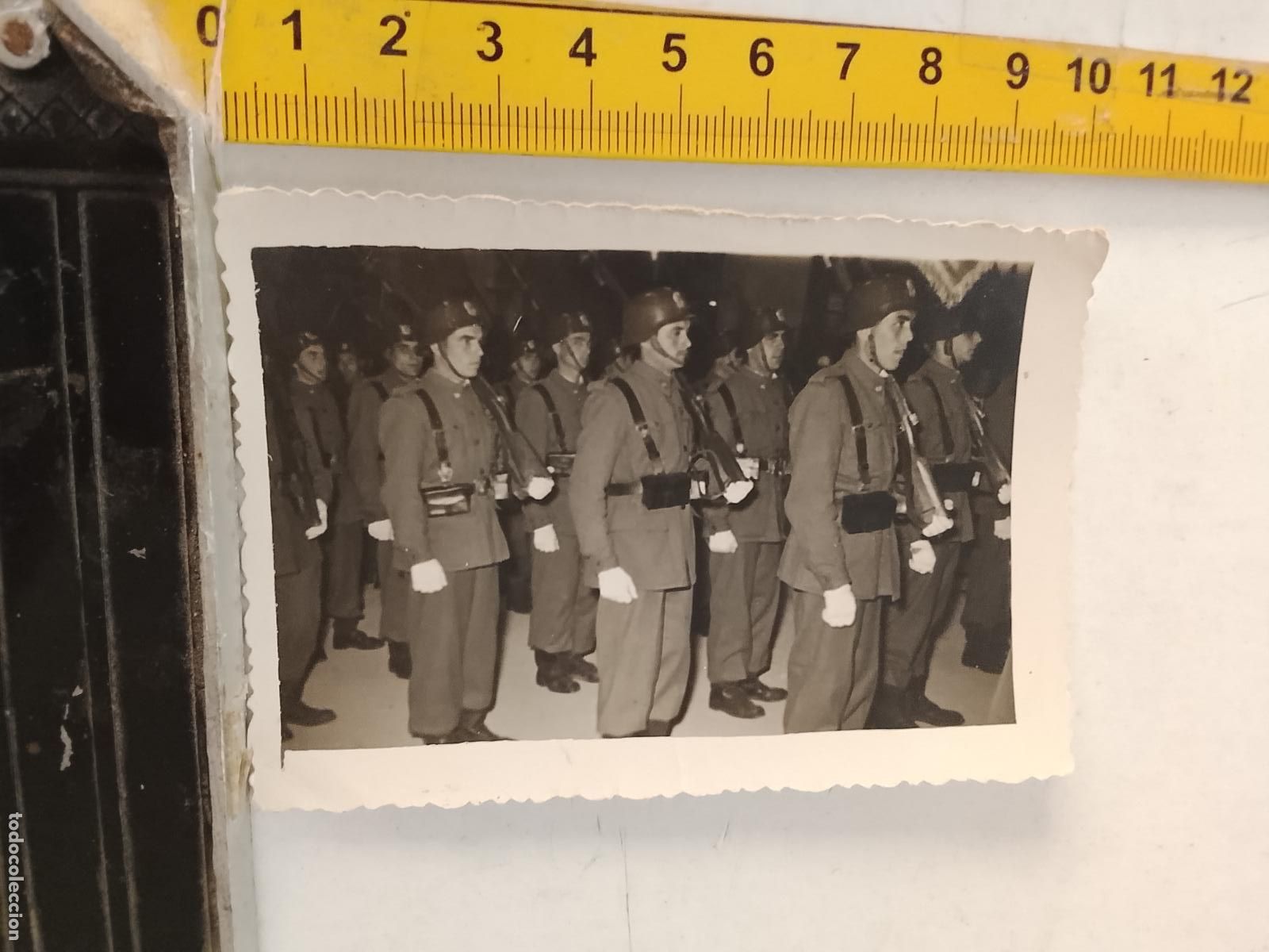 Fotograf&iacute;a antigua: FOTOGRAFIA ANTIGUA FAMILIA VEJER - UBRIQUE - CADIZ - SOLDADOS EJERCITO TIERRA ESPA&Ntilde;OL MILITAR