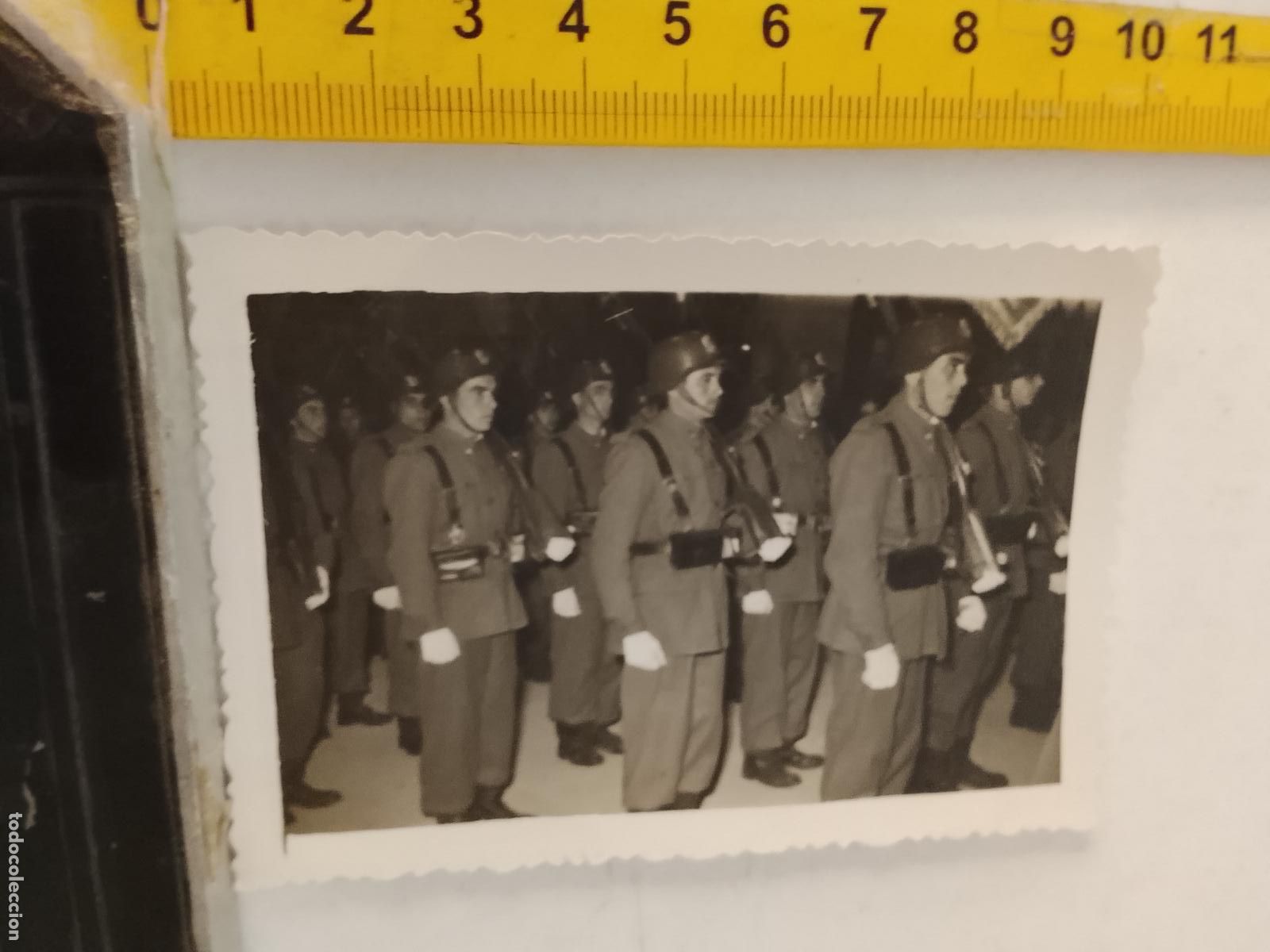 Fotograf&iacute;a antigua: FOTOGRAFIA ANTIGUA FAMILIA VEJER - UBRIQUE - CADIZ - SOLDADOS EJERCITO TIERRA ESPA&Ntilde;OL MILITAR