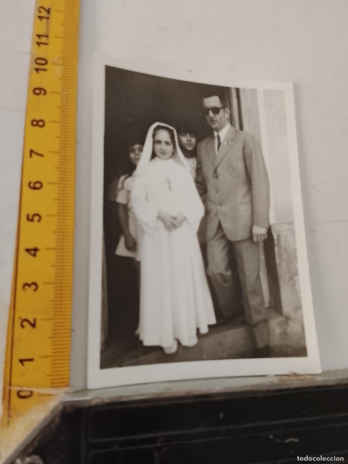 Fotograf&iacute;a antigua: FOTOGRAFIA ANTIGUA FAMILIA VEJER - UBRIQUE - CADIZ - MONJA O COMUNION