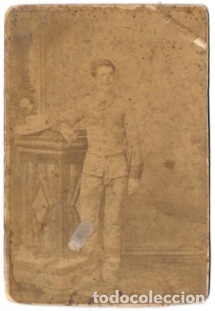 Fotograf&iacute;a antigua: FOTO CABALLERO CUERPO ENTERO. SOBRE 1910. ESTADO DESLUCIDO - ALBUMINA-4247