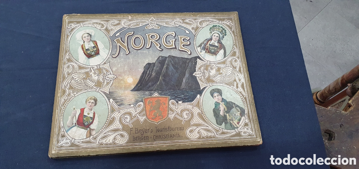 Fotografia antica: Noruega. Precioso album de fotograf&iacute;as de ppios de s. XX. (L137)