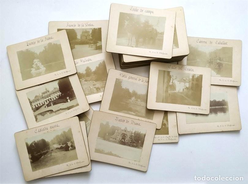 Fotografia antiga: Colecci&oacute;n de 35 alb&uacute;minas del Real Sitio de San Ildefonso (Segovia). Finales del s. XIX.