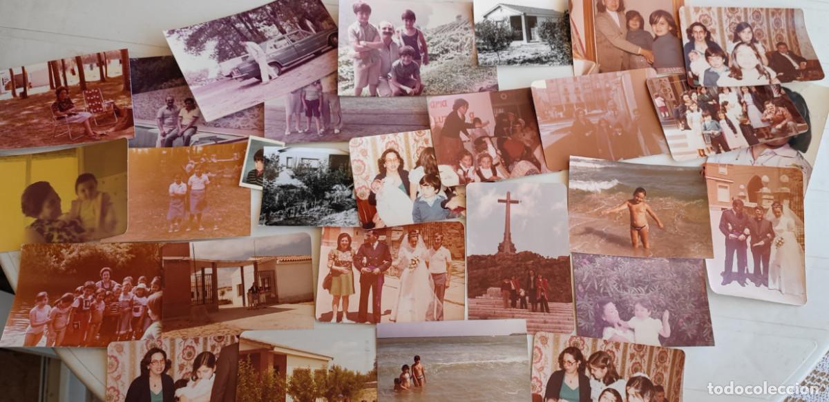 Fotograf&iacute;a antigua: LOTE DE 27 FOTOGRAFIAS VINTAGE, A&Ntilde;OS 70 PPIOS. DE LOS 80