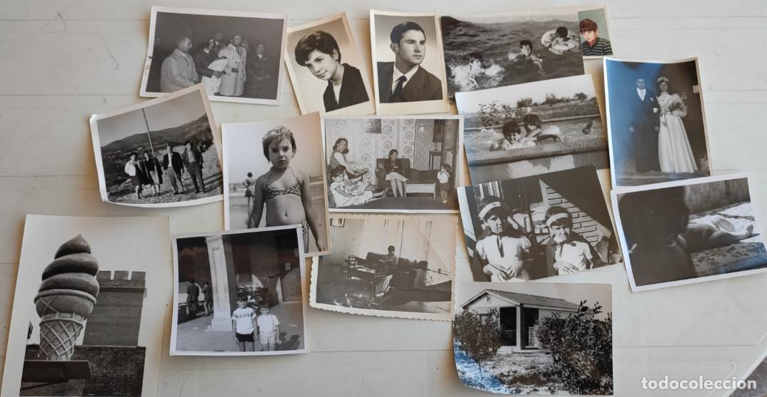 Fotograf&iacute;a antigua: LOTE DE 16 FOTOGRAFIAS VINTAGE, A&Ntilde;OS 60 PPIOS. DE LOS 70