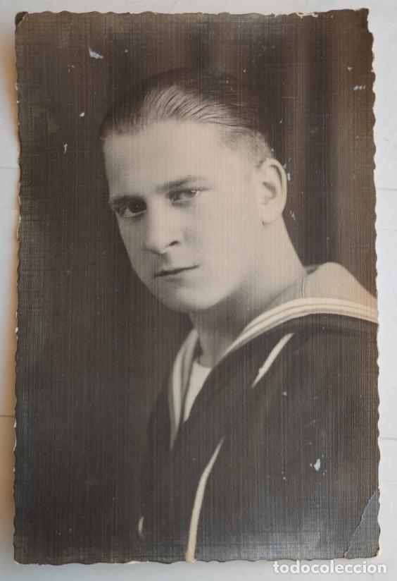 Fotograf&iacute;a antigua: FOTOGRAFIA ANTIGUA, JOVEN SOLDADO, A&Ntilde;OS 10, 14 X 9 CM