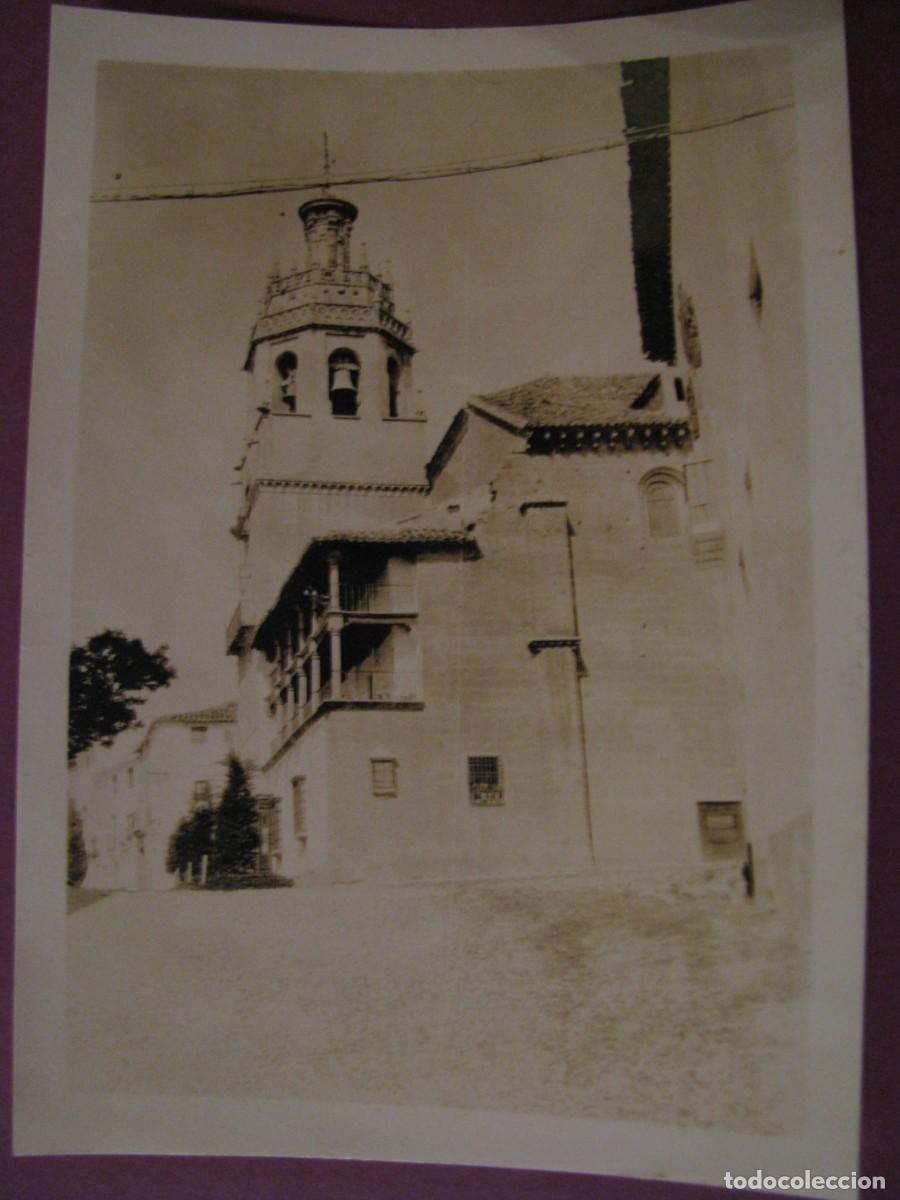 Fotograf&iacute;a antigua: FOTO DE RONDA. IGLESIA DE SANTA MARIA LA MAYOR. 8,5X6 CM. A&Ntilde;OS 1930