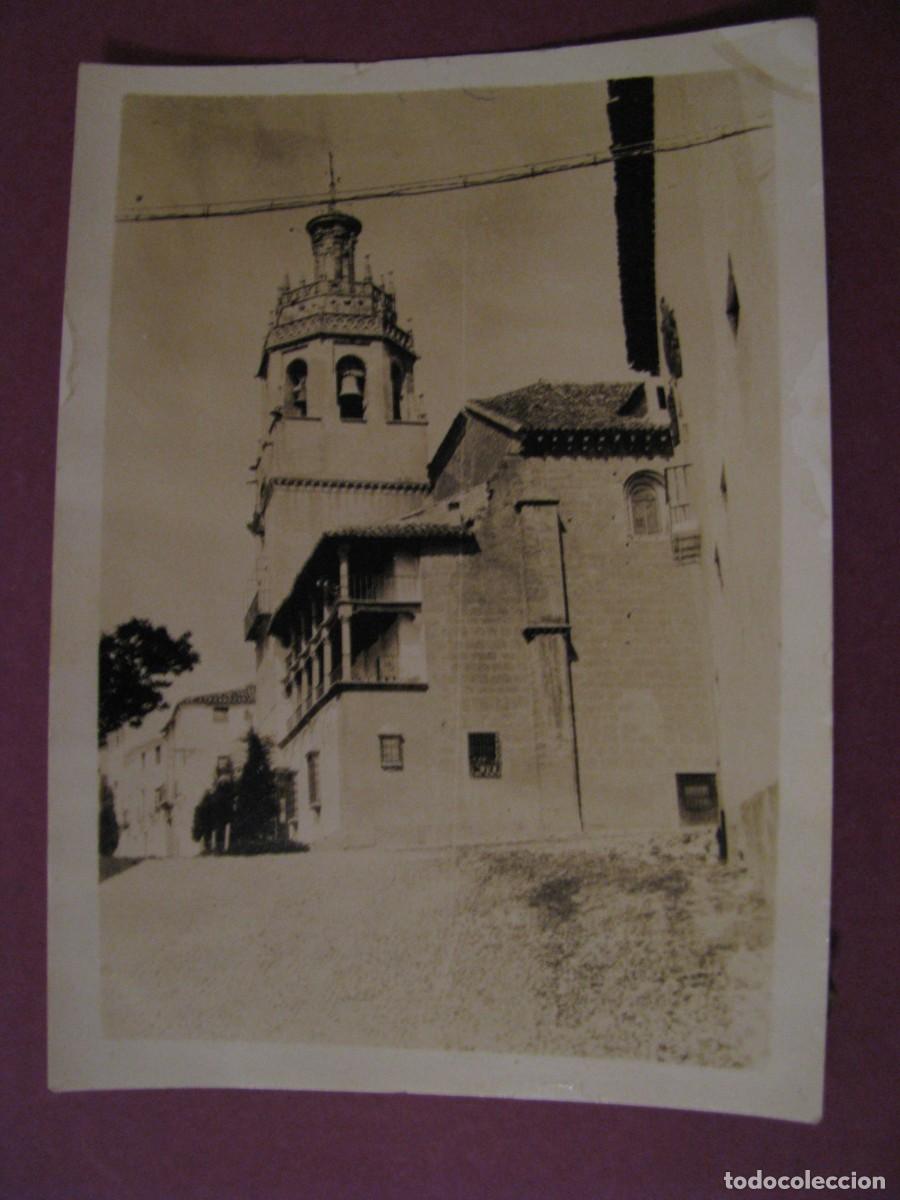 Fotograf&iacute;a antigua: FOTO DE RONDA. IGLESIA DE SANTA MARIA LA MAYOR. 8,5X6 CM. A&Ntilde;OS 1930