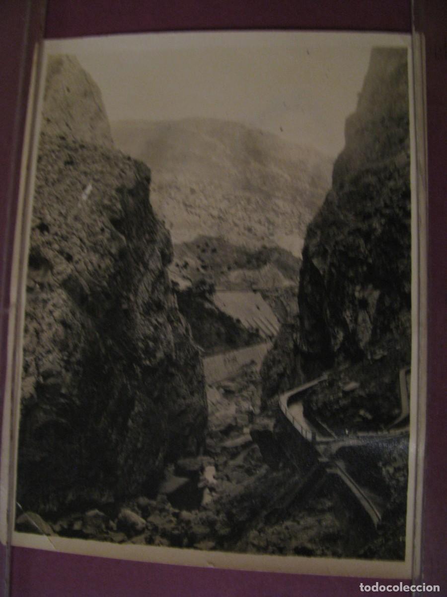 Fotograf&iacute;a antigua: FOTO DE MALAGA. DESFILADERO DE LOS GAITANES, EL CHORRO. 11X8,5 CM. A&Ntilde;OS 1930