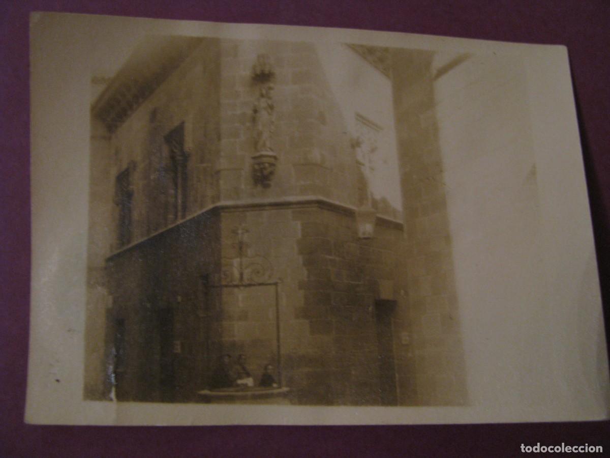Fotograf&iacute;a antigua: FOTO DE BARCELONA. PUEBLO ESPA&Ntilde;OL, EXPOSICI&Oacute;N. A&Ntilde;O 1930. 8,5X6 CM.