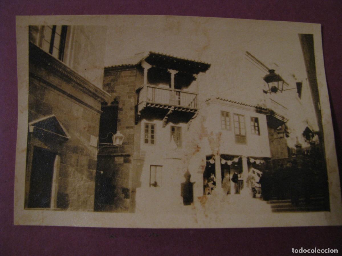 Fotograf&iacute;a antigua: FOTO DE BARCELONA. PUEBLO ESPA&Ntilde;OL, EXPOSICI&Oacute;N. A&Ntilde;O 1930. 6,5X4,5 CM.