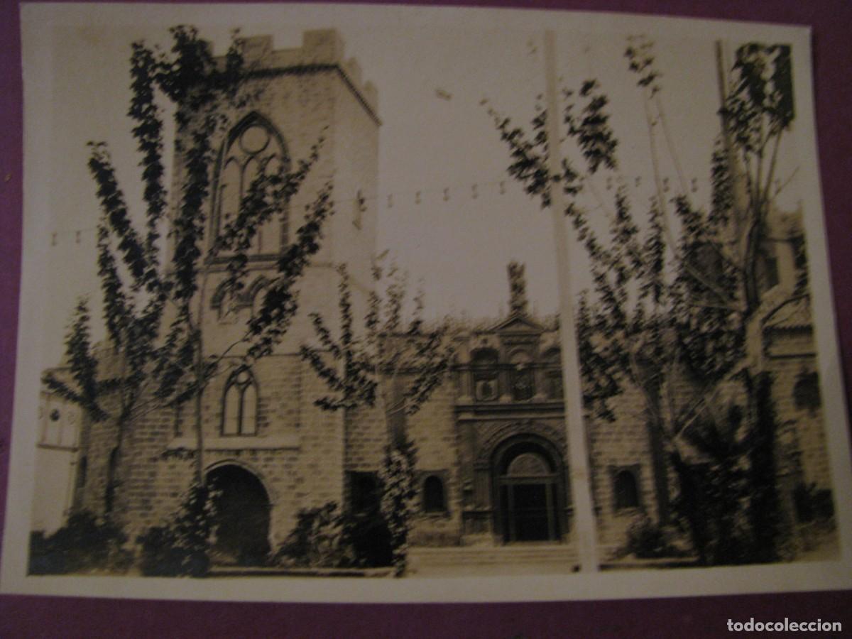 Fotograf&iacute;a antigua: FOTO DE SEVILLA. EXPO 1929. PABELLON DE CASTILLA LA VIEJA. 8,5X6 CM