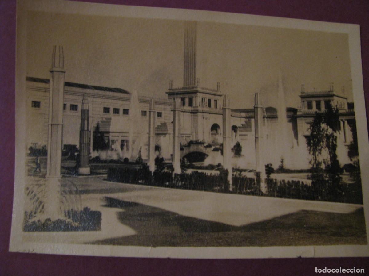 Fotograf&iacute;a antigua: FOTO DE BARCELONA. EXPOSICI&Oacute;N. A&Ntilde;O 1930. 8,5X6 CM. PLAZA DEL UNIVERSO