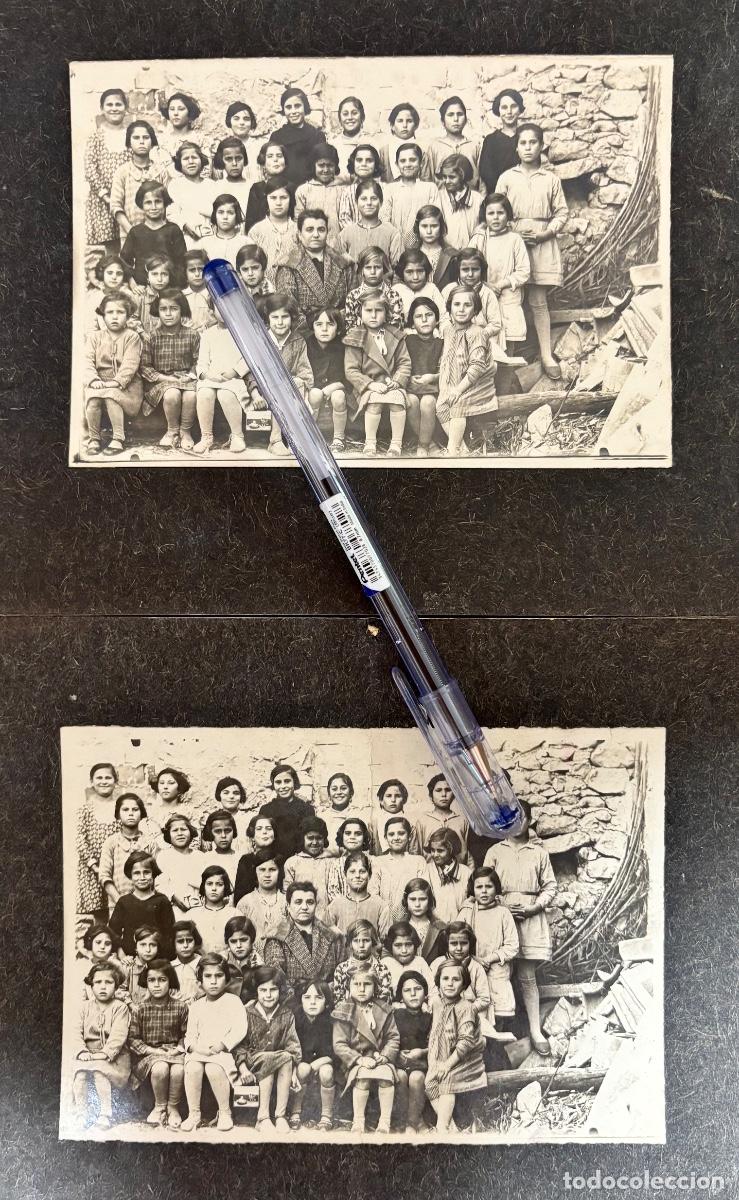 Fotograf&iacute;a antigua: MURCIA- DOS FOTOGRAFIAS- ESCUELA- GALVAN FOTOGRAFO- Ca. 1930- 40
