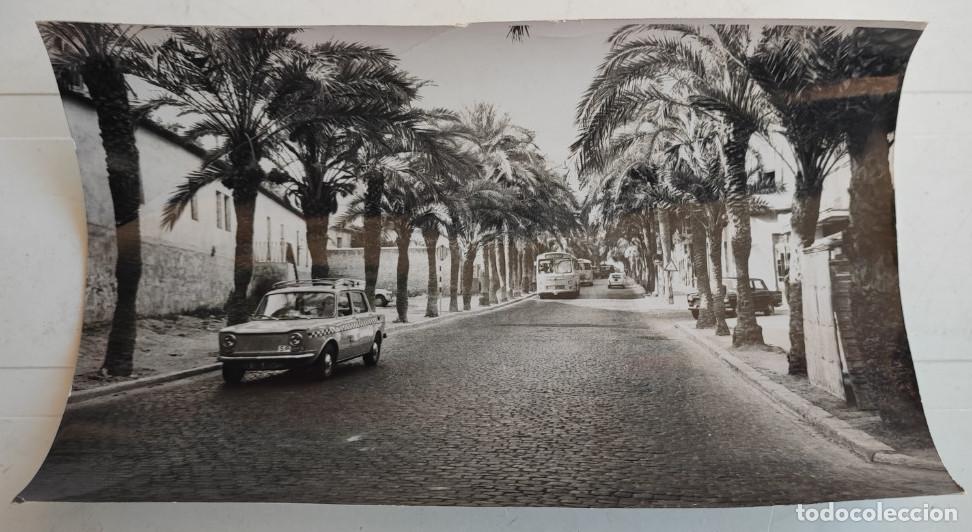 Fotograf&iacute;a antigua: AVENIDA DE JIJONA EN ALICANTE ANTES DE LAS OBRAS 1968, FOTOGRAFIA ANTIGUA, FOTO TOMAS, 18 X 12 CM