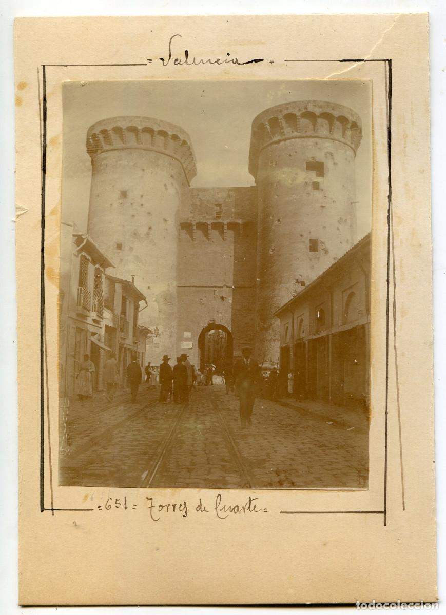 Fotograf&iacute;a antigua: Toledo. Torres de Cuarte, 1906