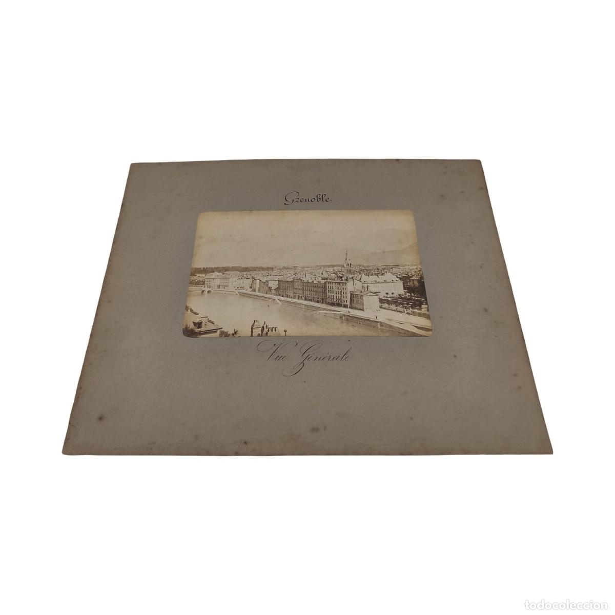 Fotograf&iacute;a antigua: Fotograf&iacute;a Antigua C. 1890-1910 - Grenoble (Francia) - Vista General Panor&aacute;mica (&rdquo;Vue G&eacute;n&eacute;rale&rdquo;) - R