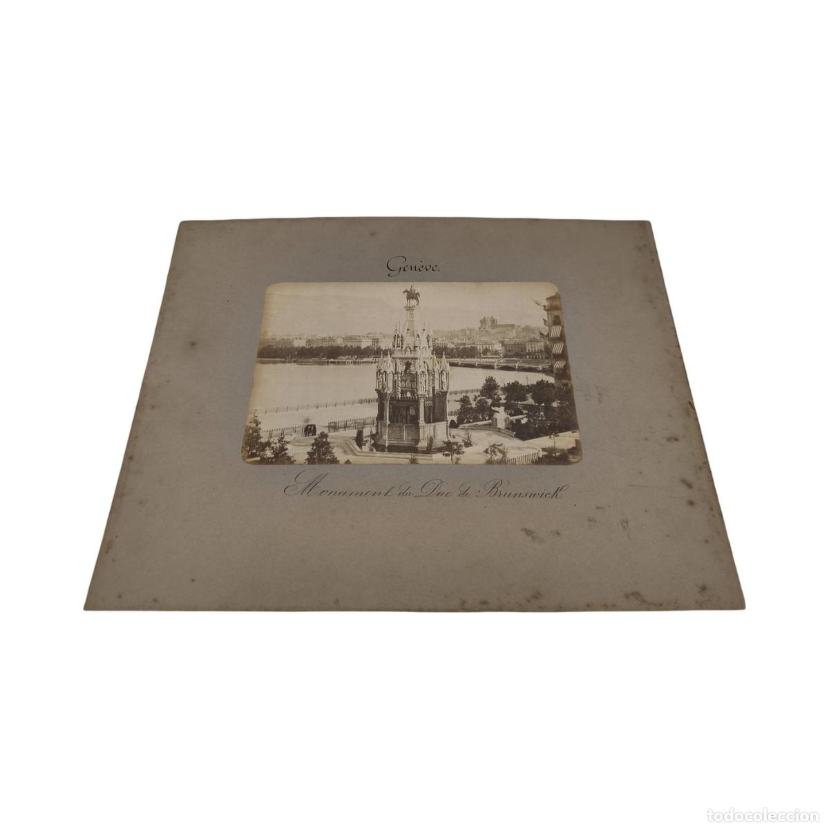 Fotograf&iacute;a antigua: Fotograf&iacute;a Antigua C. 1890-1910 - Ginebra / Gen&egrave;ve (Suiza) - Monumento Al Duque De Brunswick (&rdquo;Monum