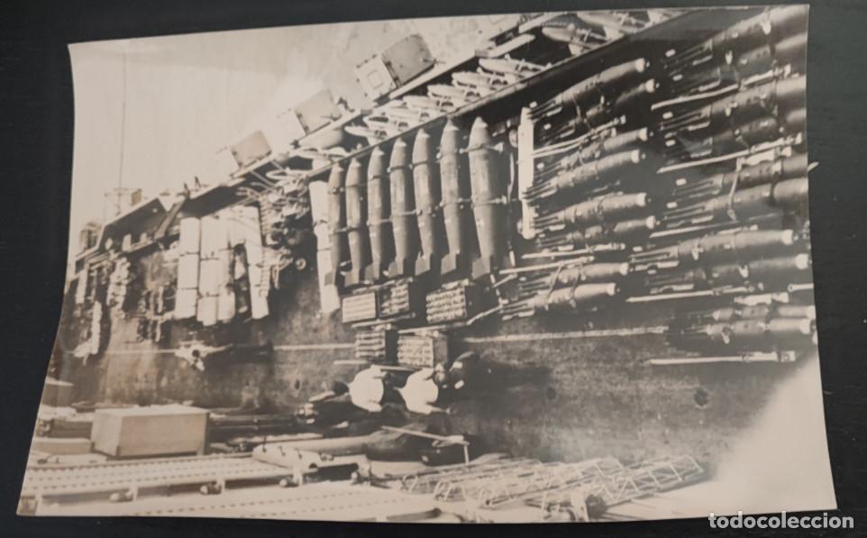 Fotograf&iacute;a antigua: TONELADAS DE BOMBAS HACIA VIETNAM, TELEFOTO 18,5 X 12,5 CM