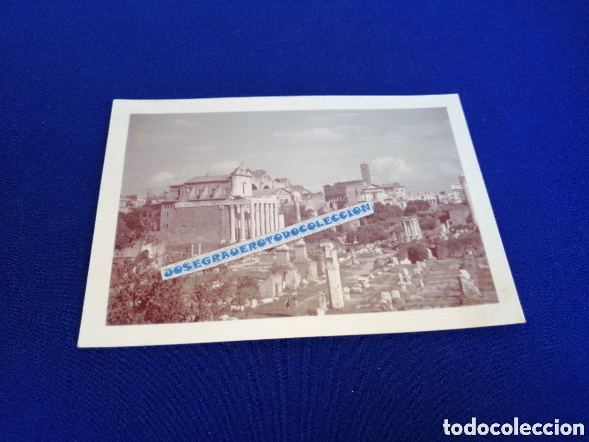 Fotograf&iacute;a antigua: ROMA (ITALIA) FOTO ROMANO FOTOGRAF&Iacute;A ANTIGUA SIGLO PASADO