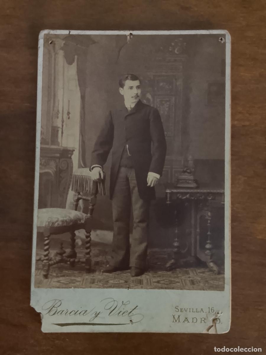 Fotograf&iacute;a antigua: Fotograf&iacute;a antigua alb&uacute;mina, Barcia y Viet, Madrid