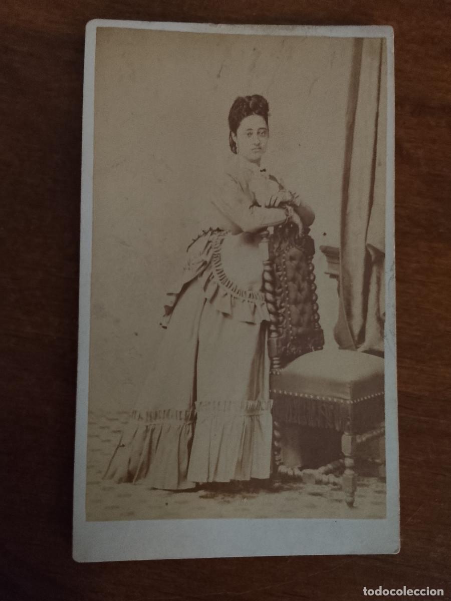 Fotograf&iacute;a antigua: Fotograf&iacute;a antigua alb&uacute;mina. Fot&oacute;grafo J. Oses, Madrid