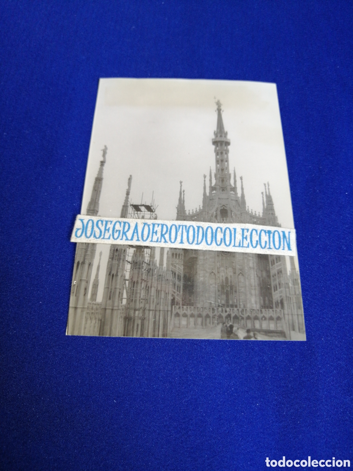 Fotograf&iacute;a antigua: DUOMO DE MILAN 1963 FOTOGRAF&Iacute;A ANTIGUA SIGLO PASADO