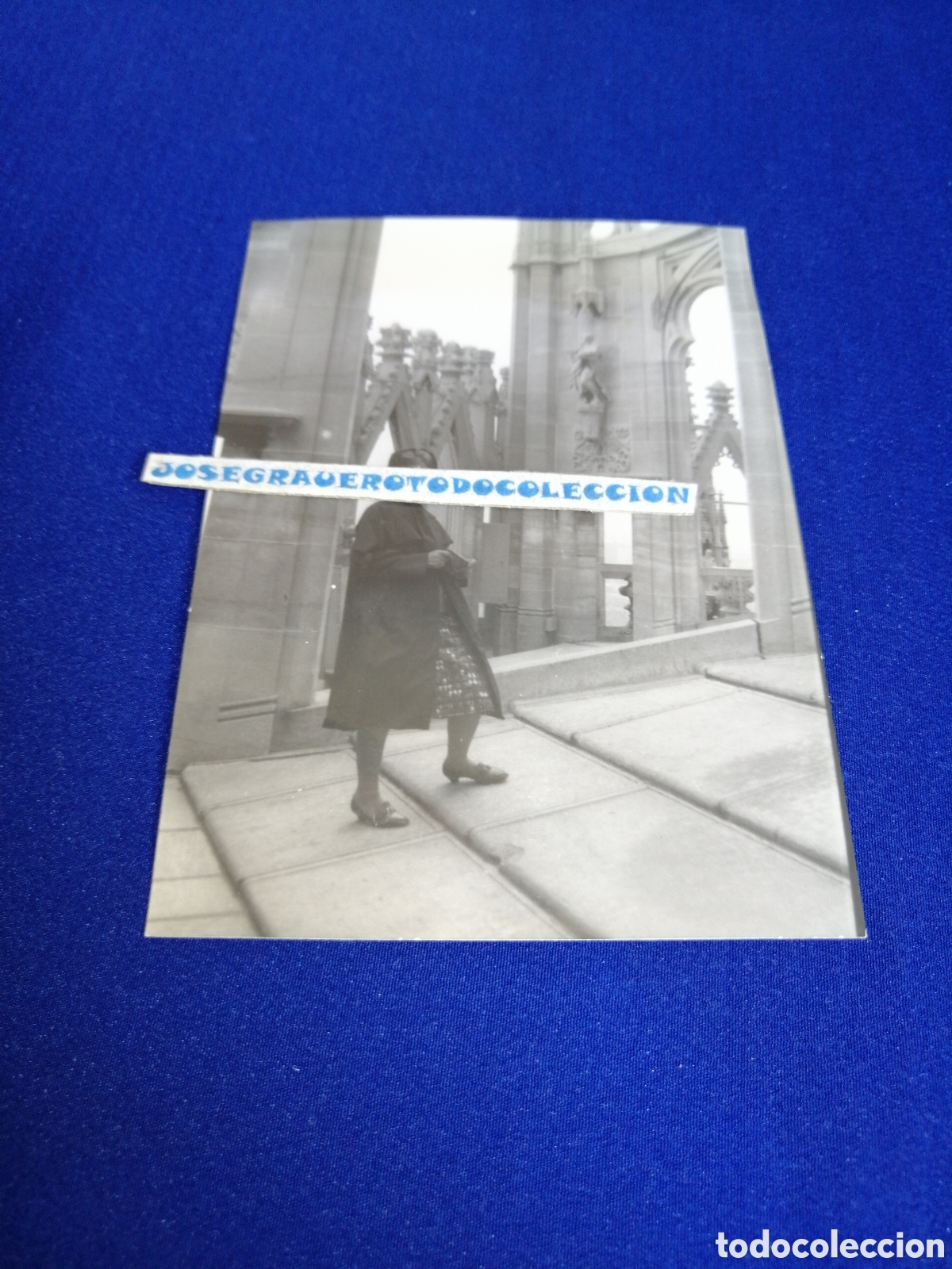 Fotograf&iacute;a antigua: DUOMO DE MILAN A&Ntilde;O 1963 FOTOGRAF&Iacute;A ANTIGUA SIGLO PASADO