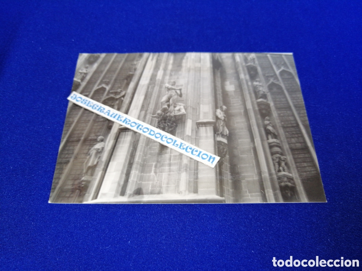 Fotograf&iacute;a antigua: DUOMO DE MILAN A&Ntilde;O 1963 (ITALIA) FOTOGRAF&Iacute;A ANTIGUA SIGLO PASADO