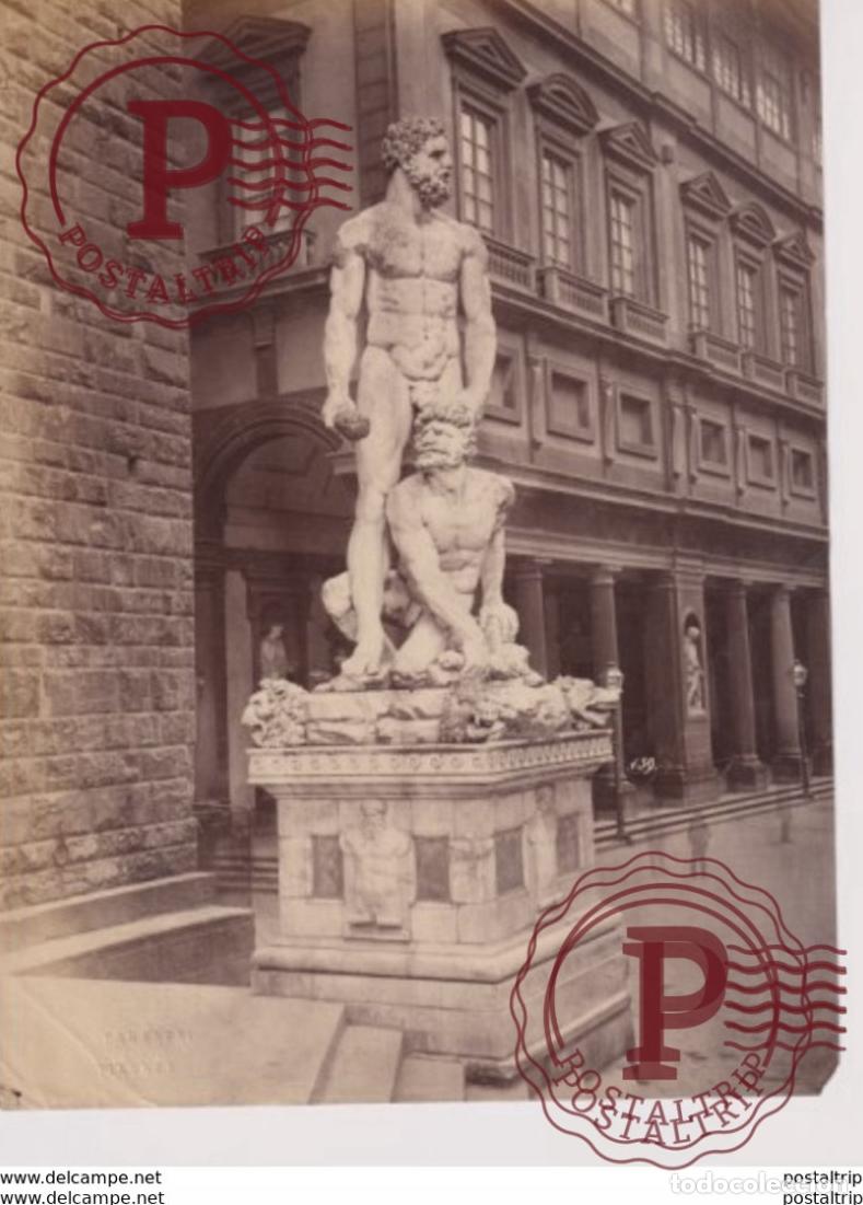 Fotograf&iacute;a antigua: ETAT SEE BACK V PAGANORI FIRENZE ITALY ITALIA PHOTOGRAPHIE 25*19CM