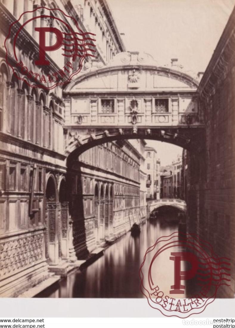 Fotograf&iacute;a antigua: ITALY ITALIA PHOTOGRAPHIE 24*19CM