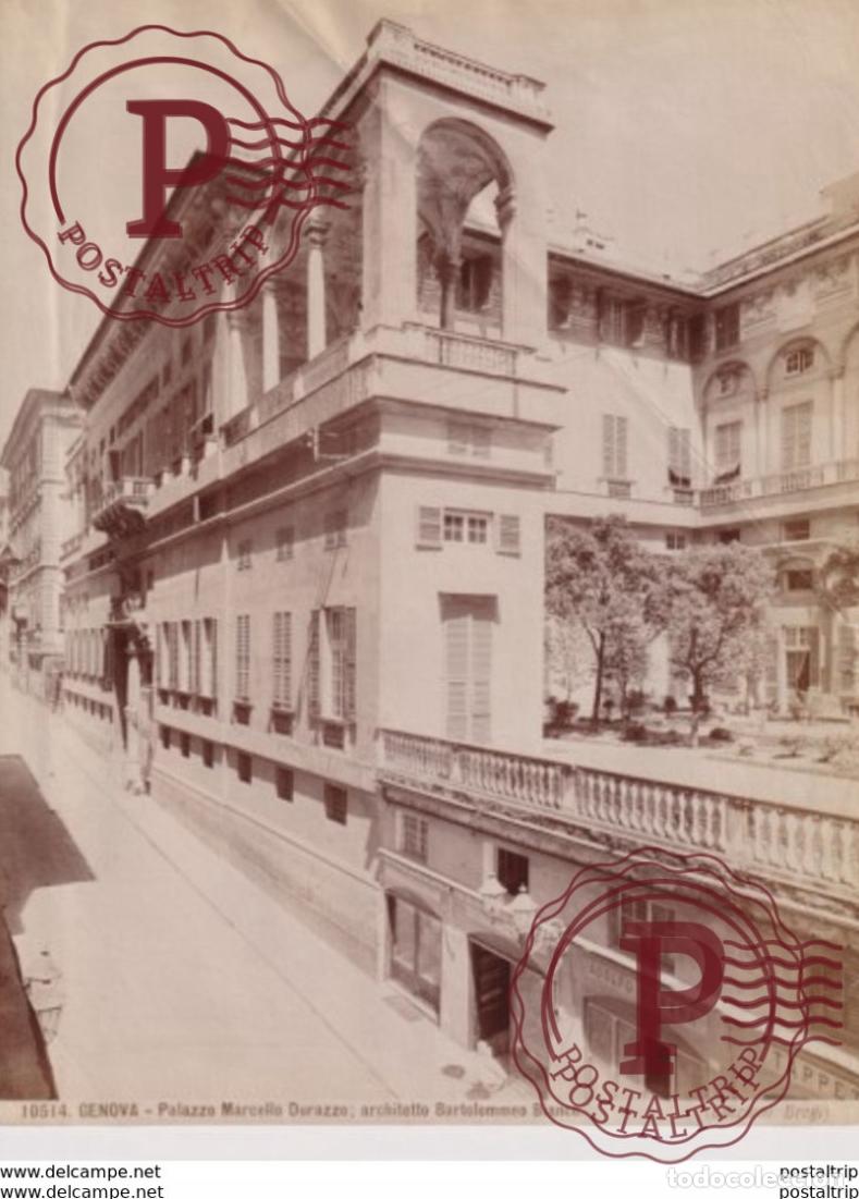 Fotograf&iacute;a antigua: GENOVA PALAZZO MARCELLO DURAZZO ARCHITETTO BARTOLOMMEO BIANCO EDIZIONI BROGI ITALY ITALIA PHOTOGRAPH