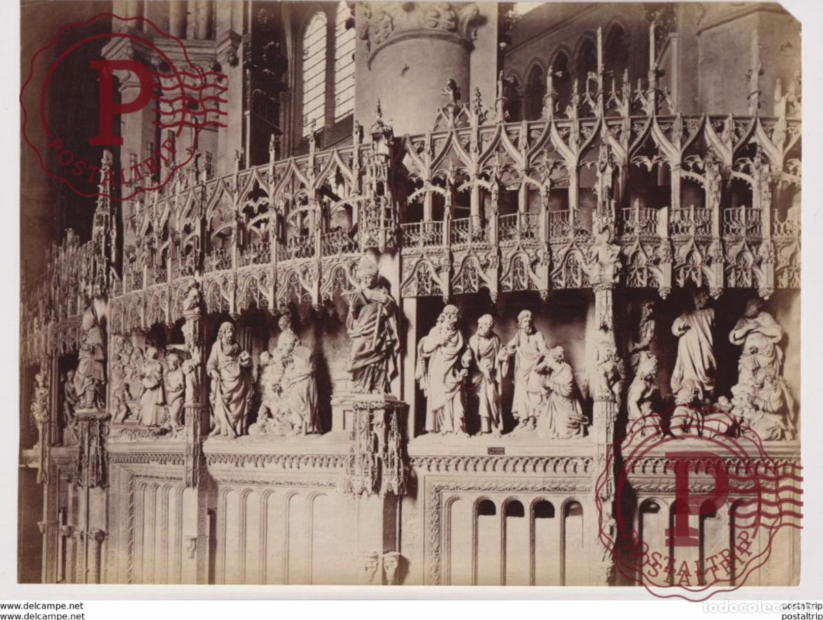 Fotograf&iacute;a antigua: CATH&Eacute;DRALE DE CHARTRES TOUR DU COUR 21*28CM PHOTOGRAPHIE