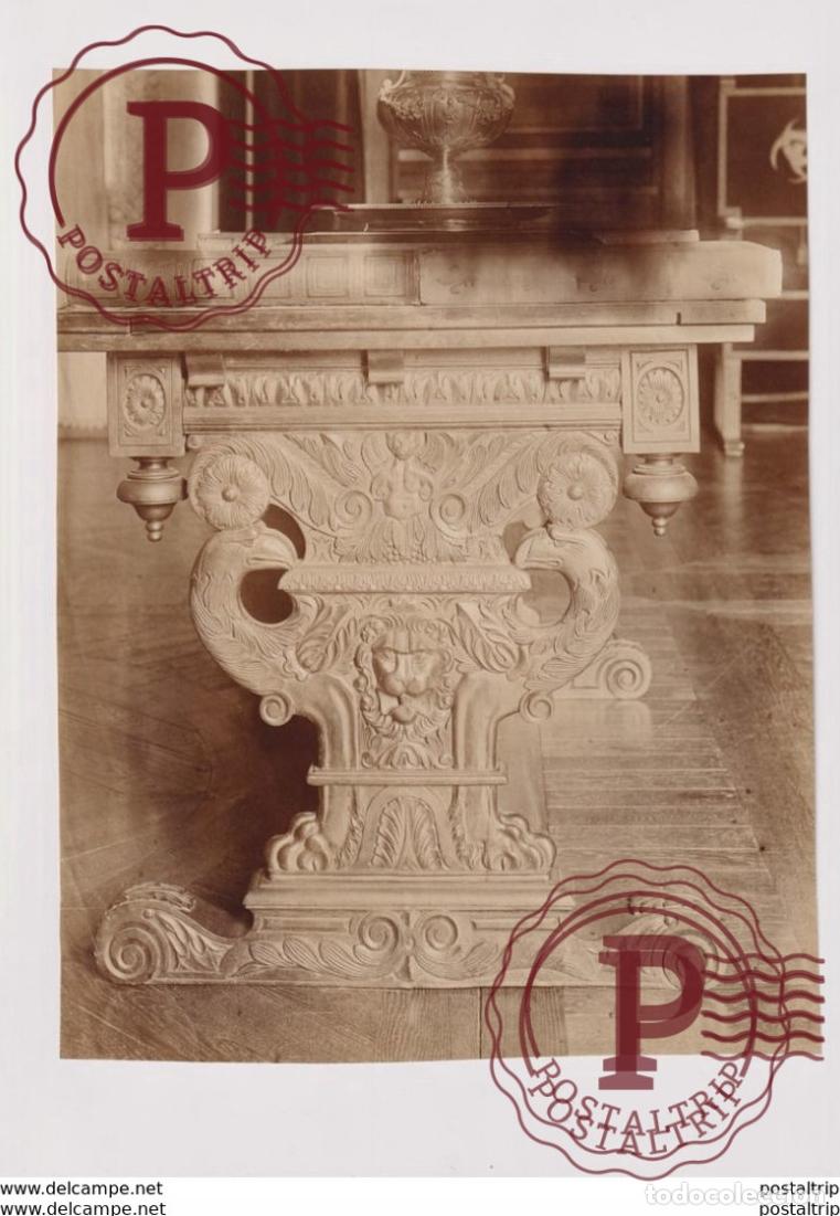 Photographie ancienne: CHATEAU DANTOINETTE TABLE 24*19CM PHOTOGRAPHIE