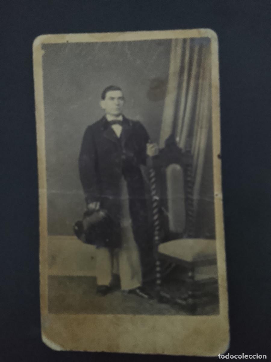 Fotografia antica: Fotograf&iacute;a antigua alb&uacute;mina. Fot&oacute;grafo Manuel Teijeiro, Coru&ntilde;a
