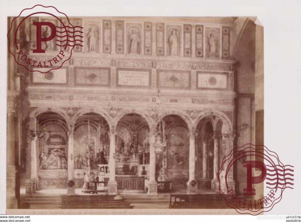 Fotograf&iacute;a antigua: PADOVA BASILICA DI S ANTONIO DELLA CHAPPELLA ITALIA ITALIE 25*19CM PHOTOGRAPHIE
